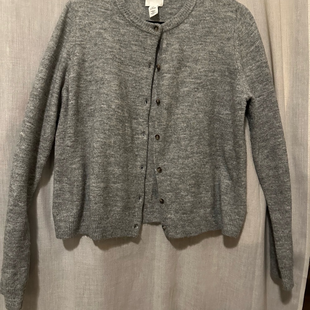 H&M Classic Gray Cardigan